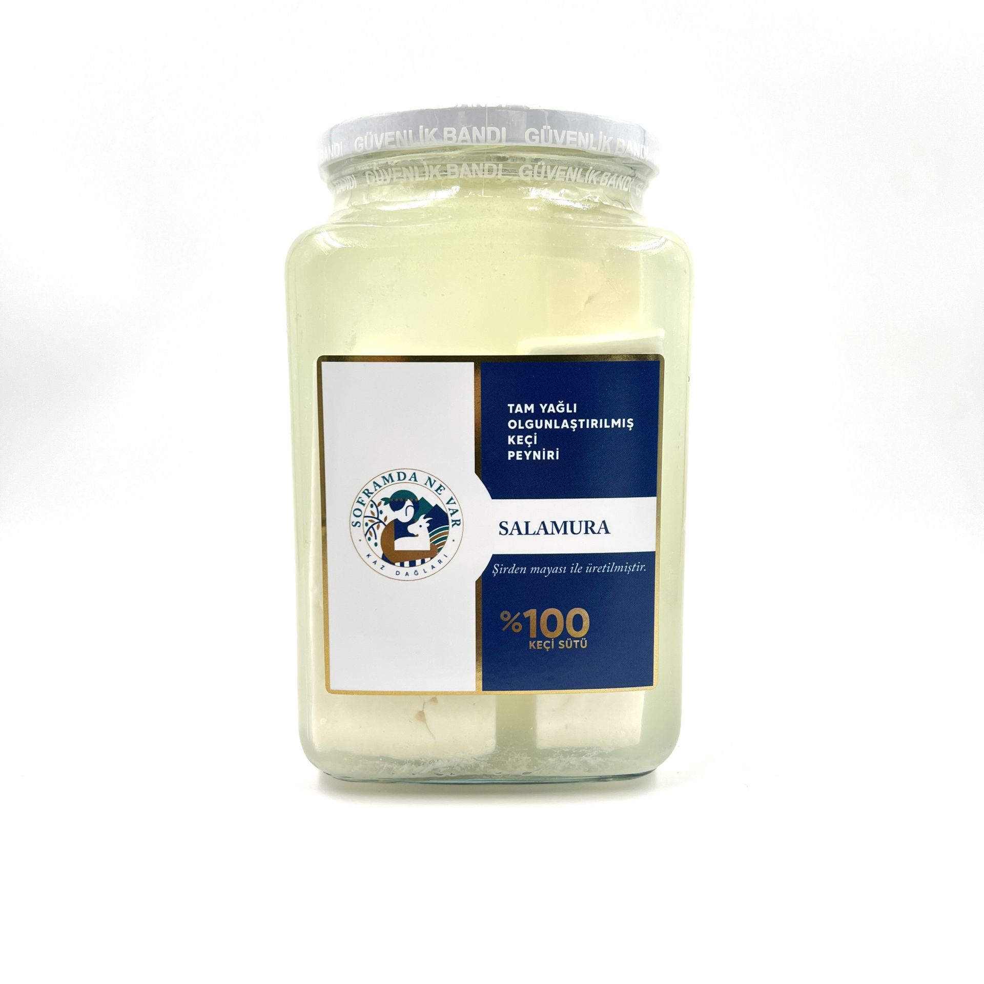 OLGUN %100 Salamura Keçi Peyniri 400 Gr
