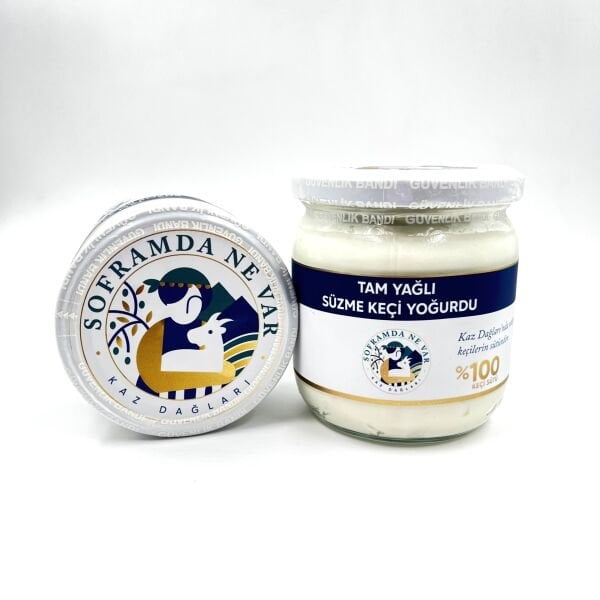 %100 Keçi Yoğurdu Süzme 2x350 Gr