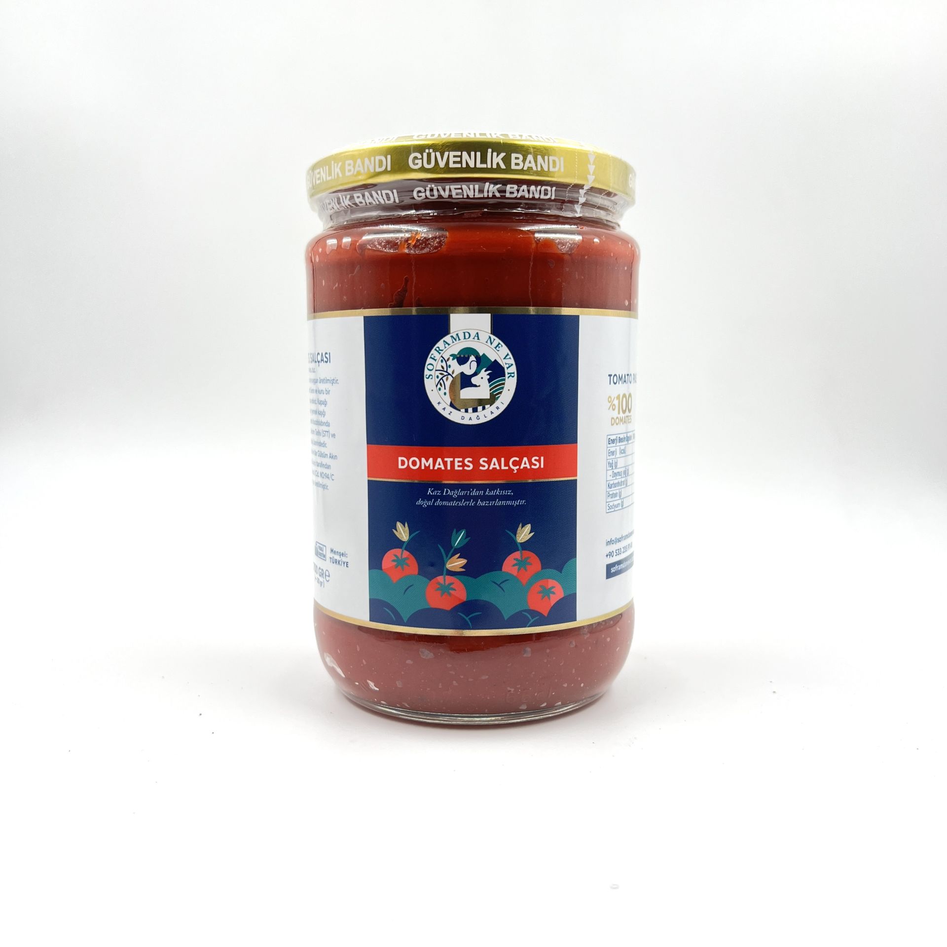 Domates Salçası 700 GR (Güneşte Kurutulmuş)