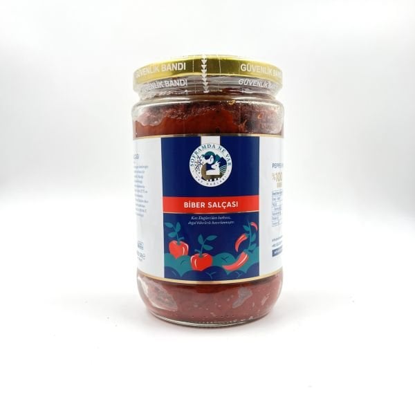 Biber Salçası 700 GR (Güneşte Kurutulmuş)
