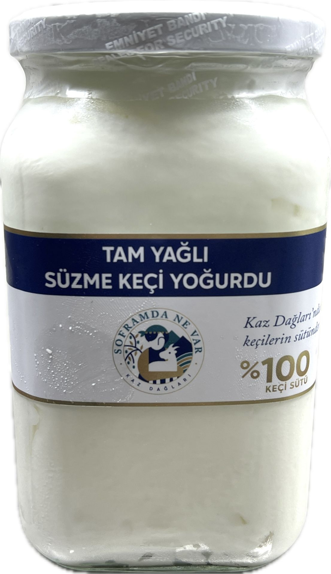 %100 Keçi Yoğurdu Süzme 800 GR