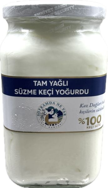 %100 Keçi Yoğurdu Süzme 800 GR